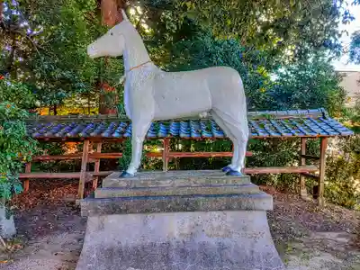 八柱神社の狛犬
