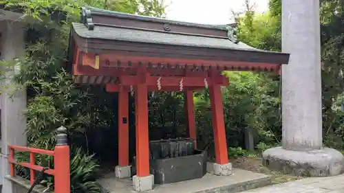 宮地嶽神社の手水舎