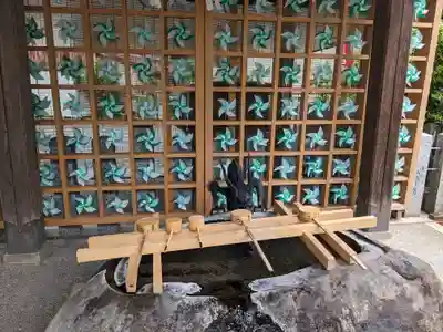 御嶽神社茅萱宮の手水舎