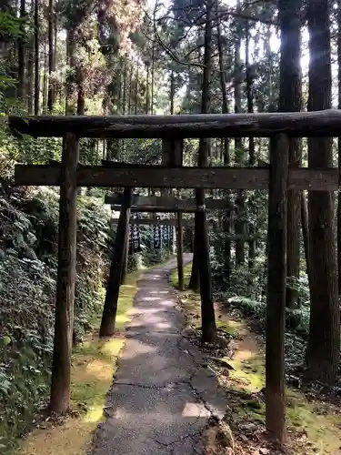 御手洗水神社の鳥居