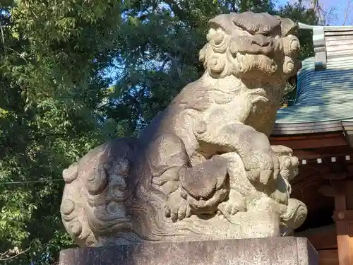 八雲氷川神社の狛犬