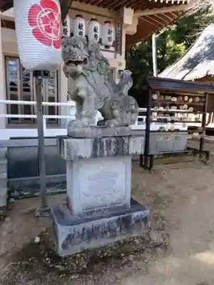 公智神社の狛犬