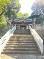 北澤八幡神社の山門・神門