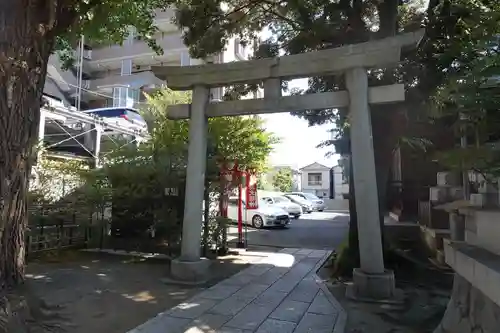 浅間神社の鳥居