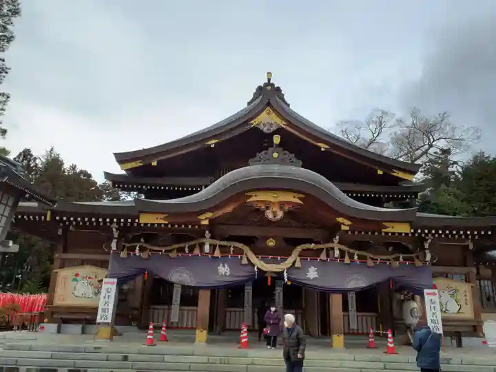 竹駒神社の本殿・本堂