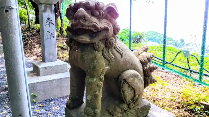 高宮神社の狛犬