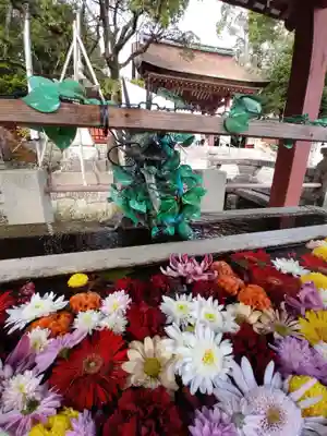津島神社の手水舎