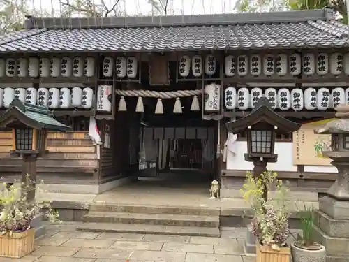 羽束師坐高御産日神社の本殿