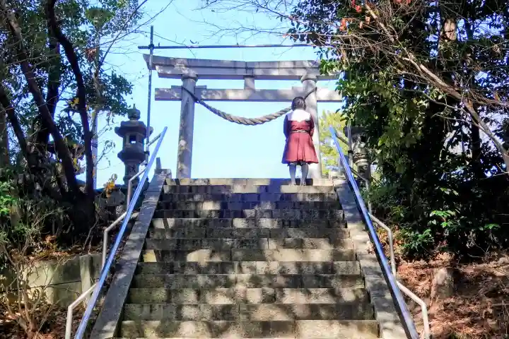 天満社(神有天満社)の鳥居