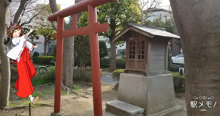 高津橋社の本殿・本堂