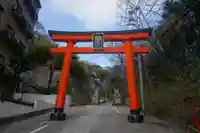 諏訪神社・諏訪山稲荷神社の鳥居