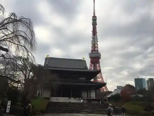 増上寺の本殿・本堂