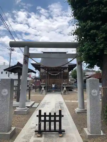 雪光稲荷神社の鳥居