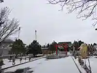 美瑛神社の鳥居