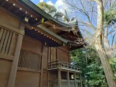 鎮守氷川神社の本殿・本堂