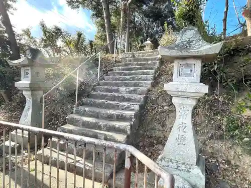 惣山神社の景色