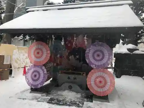 札幌諏訪神社の手水