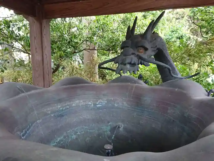 万福寺の手水舎