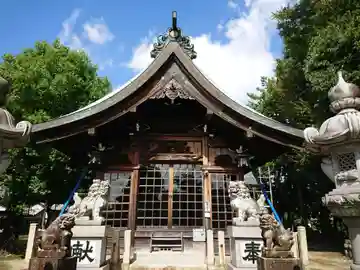 爾波神社の本殿・本堂