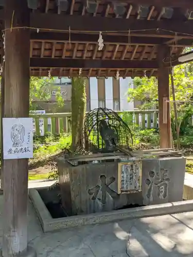 若宮神明社の手水舎