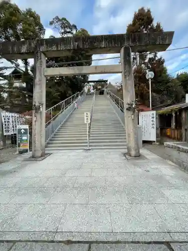 針綱神社の鳥居