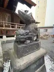 北海道神宮頓宮の狛犬