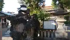 お三の宮日枝神社の狛犬