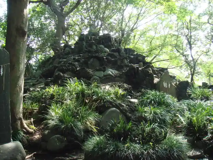 飯香岡八幡宮の自然