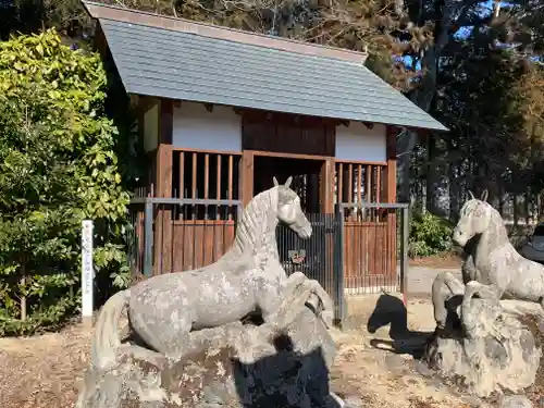 原中神社の狛犬