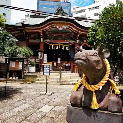 平河天満宮の狛犬