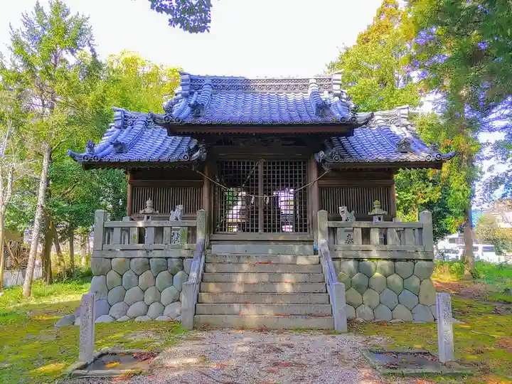津島社の本殿・本堂