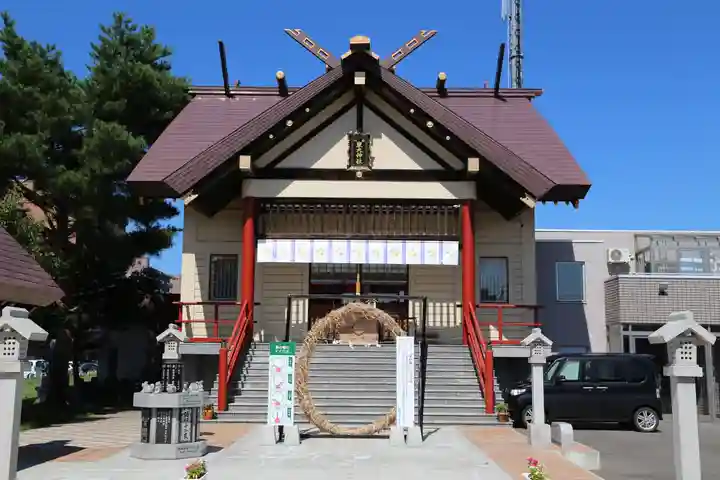 新川皇大神社の本殿・本堂