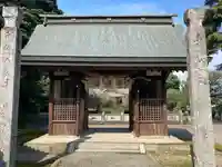 村山神社の山門・神門
