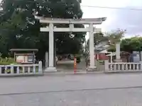 島田八坂神社の鳥居