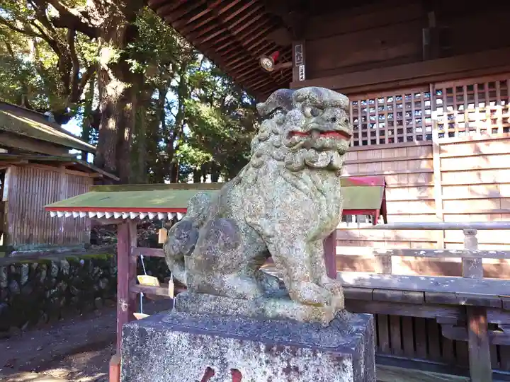 川尻八幡宮の狛犬