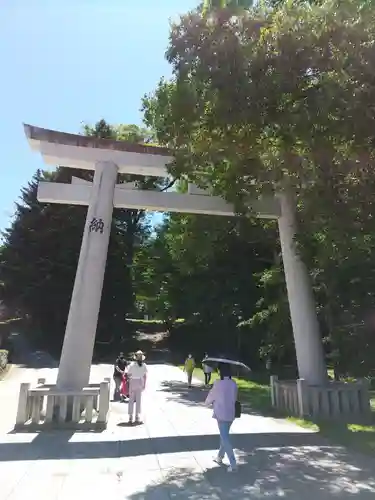 諏訪大社上社前宮の鳥居