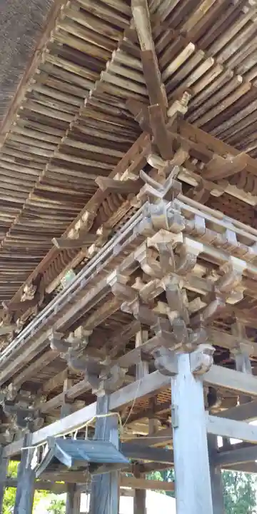 苗村神社の山門・神門