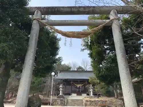 淡島神社の鳥居