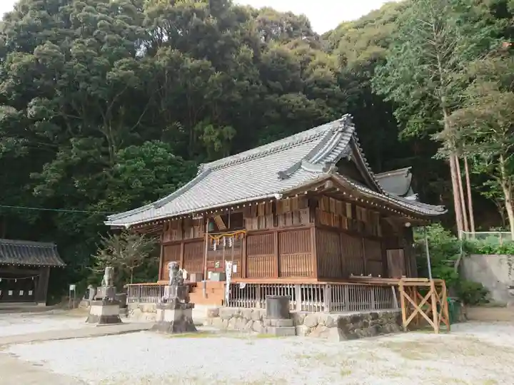 伊知多神社の本殿・本堂