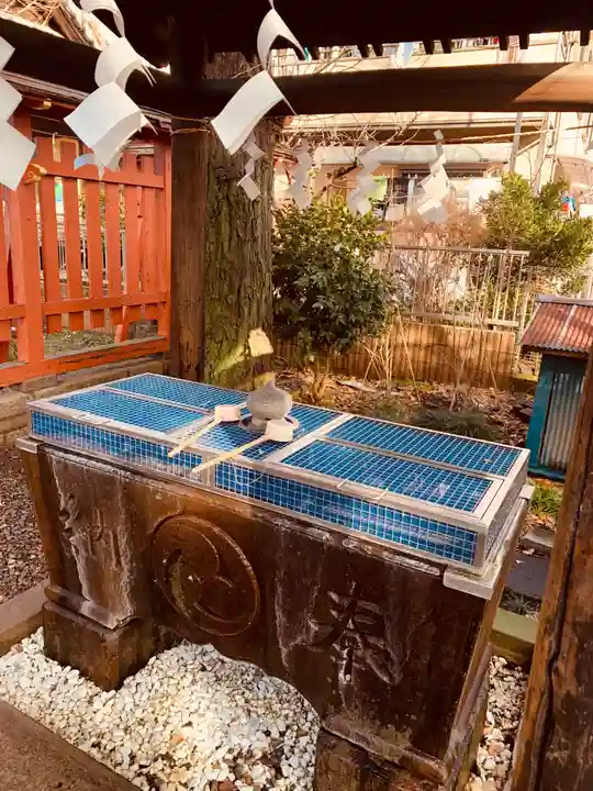 幸宮神社の手水舎