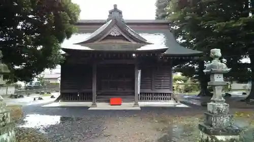 笠原子安神社の本殿