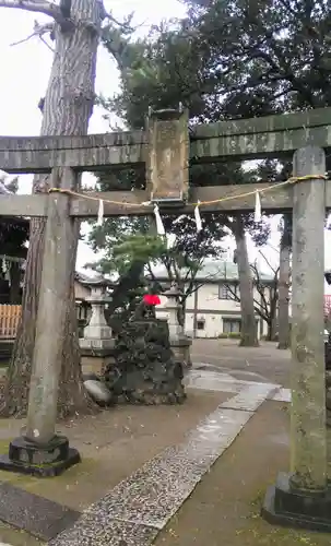 稲荷神社の鳥居