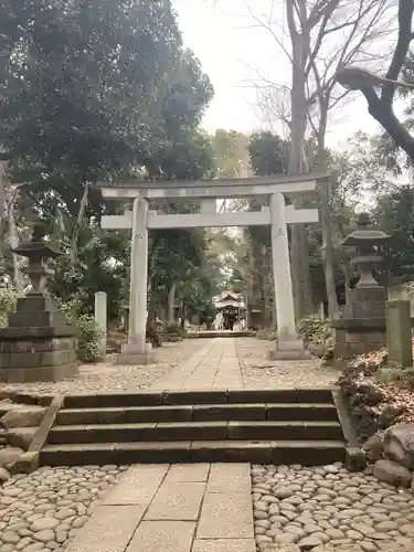 代々木八幡宮の鳥居