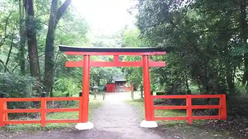 半木神社の鳥居