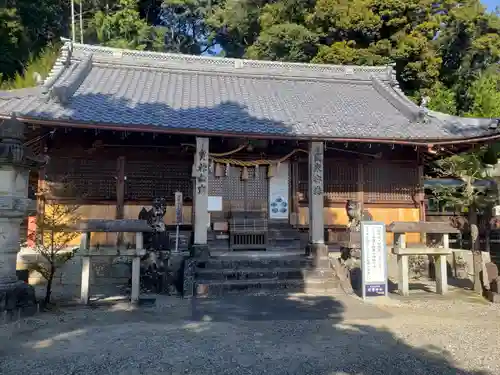 村國神社の本殿・本堂