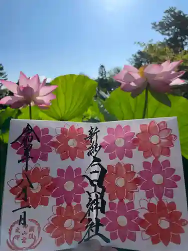 白山神社の御朱印