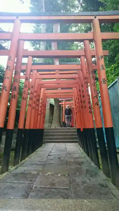 花園稲荷神社の鳥居