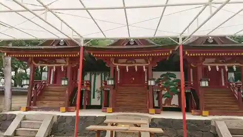 率川神社（大神神社摂社）の本殿