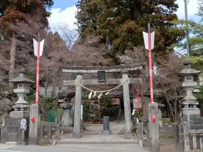 渋川八幡宮の鳥居