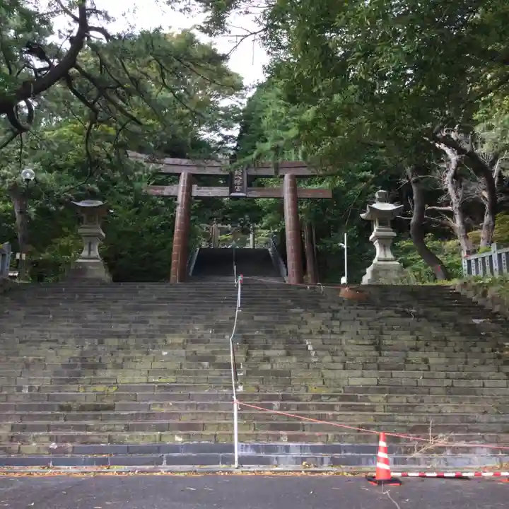 函館八幡宮の鳥居